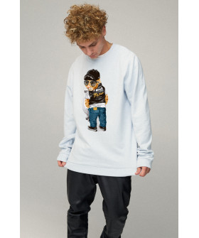 Світшот чоловічий OVERSIZE /no flis/