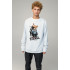 Світшот чоловічий OVERSIZE /no flis/