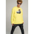 Світшот чоловічий OVERSIZE /no flis/