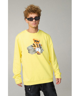 Світшот чоловічий OVERSIZE /no flis/