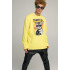 Світшот чоловічий OVERSIZE /no flis/