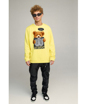 Світшот чоловічий OVERSIZE /no flis/