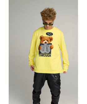 Світшот чоловічий OVERSIZE /no flis/