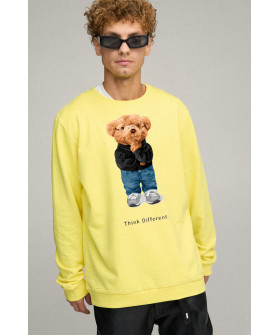 Світшот чоловічий OVERSIZE /no flis/