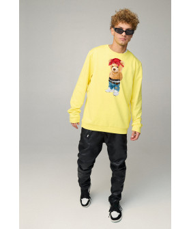 Світшот чоловічий OVERSIZE /no flis/
