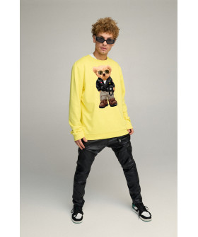 Світшот чоловічий OVERSIZE /no flis/