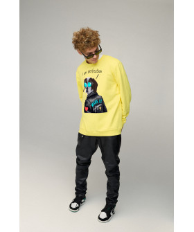 Світшот чоловічий OVERSIZE /no flis/