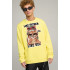Світшот чоловічий OVERSIZE /no flis/
