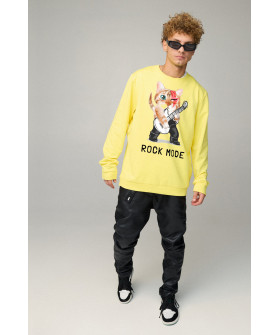 Світшот чоловічий OVERSIZE /no flis/