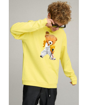 Світшот чоловічий OVERSIZE /no flis/