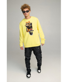 Світшот чоловічий OVERSIZE /no flis/