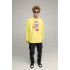 Світшот чоловічий OVERSIZE /no flis/