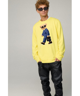 Світшот чоловічий OVERSIZE /no flis/