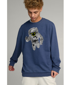 Світшот чоловічий OVERSIZE /no flis/