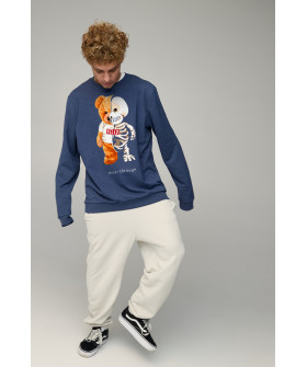 Світшот чоловічий OVERSIZE /no flis/