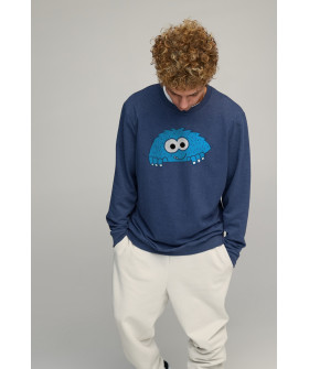 Світшот чоловічий OVERSIZE /no flis/