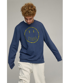 Світшот чоловічий OVERSIZE /no flis/
