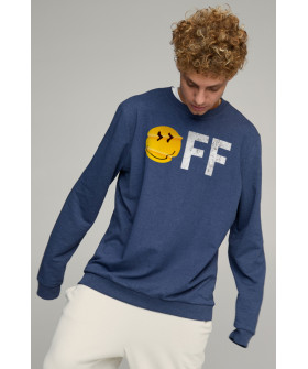Світшот чоловічий OVERSIZE /no flis/