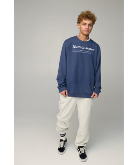 Світшот чоловічий OVERSIZE /no flis/