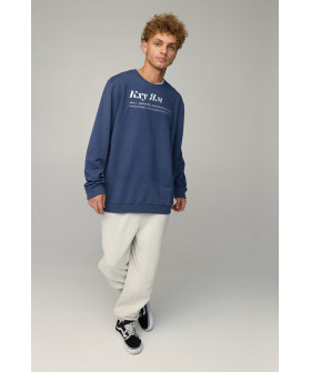 Світшот чоловічий OVERSIZE /no flis/