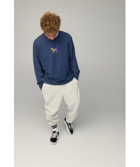 Світшот чоловічий OVERSIZE /no flis/