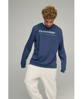 Світшот чоловічий OVERSIZE /no flis/