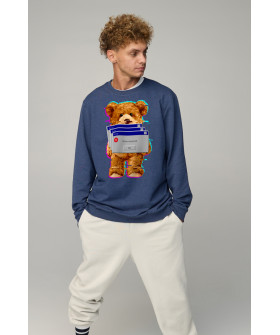 Світшот чоловічий OVERSIZE /no flis/