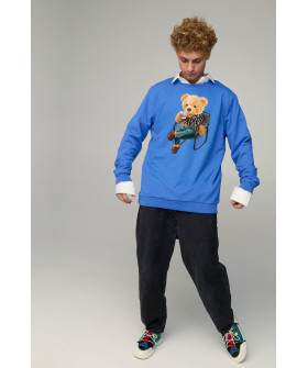 Світшот чоловічий OVERSIZE /no flis/