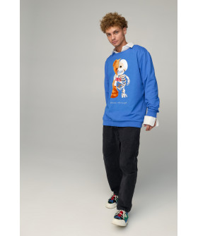 Світшот чоловічий OVERSIZE /no flis/