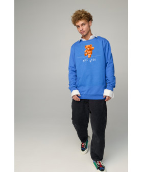 Світшот чоловічий OVERSIZE /no flis/