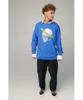 Світшот чоловічий OVERSIZE /no flis/