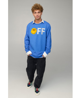 Світшот чоловічий OVERSIZE /no flis/