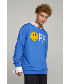 Світшот чоловічий OVERSIZE /no flis/