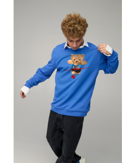 Світшот чоловічий OVERSIZE /no flis/