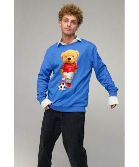 Світшот чоловічий OVERSIZE /no flis/