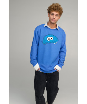 Світшот чоловічий OVERSIZE /no flis/
